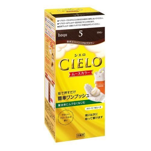 ホーユー シエロ ムースカラー 5 ブラウン