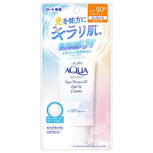 ロート製薬 スキンアクア スーパーモイスチャーUVライトアップエッセンス 70g