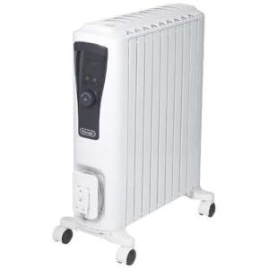 デロンギ(DELONGHI) RHJ65L0915(ピュアホワイト＋ブラック) ユニカルドオイルヒーター 1500W