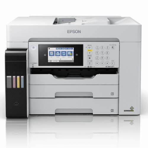 エプソンプリンター エコタンク搭載モデル PX-M6712FT インクジェット複合機FAX付 A3/...