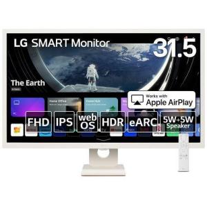 LG Smart Monitor 27U730SA-W 27インチ 4K WebOS搭載 IPSパネル