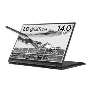 LGエレクトロニクス(LG) 14T90S-MA55J LG gram 2in1 14型 Core Ultra 5/16GB/512GB オブシディアンブラック｜eccurrent