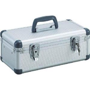 トラスコ中山 TACN-45 アルミケース 中皿付 420X198X187 シルバー