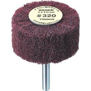 トラスコ中山 UFN-1025-320 ナイロン軸付ホイール 外径100X厚25X軸6 5個入 32...