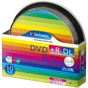 Verbatim(バーベイタム) DTR85HP10SV1 データ用 DVD+R DL 8.5GB ...