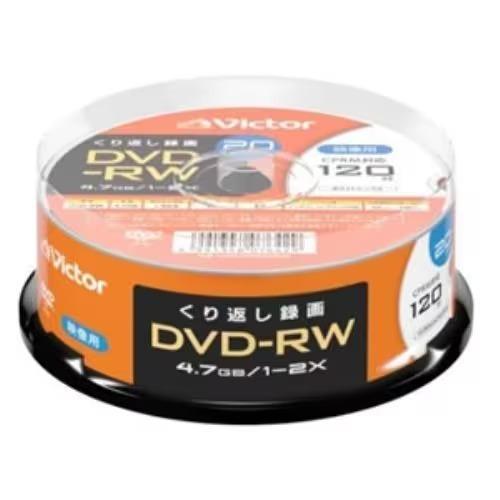 Verbatim(バーベイタム) VHW12NP20SJ2 Victor 繰り返し録画用 DVD-R...