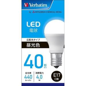 三菱ケミカルメディア LDA4D-E17-G/LV4(昼光色) LED電球 E17口金 400 440lm｜eccurrent