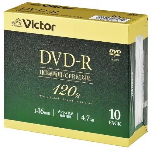 ビクター(Victor) VHR12JP10J5 Victor 録画用 16倍速 DVD-R 10枚...