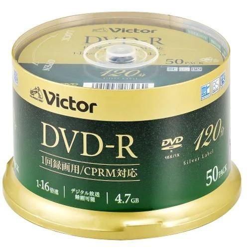 ビクター(Victor) VHR12J50SJ5 Victor 録画用 16倍速 DVD-R 50枚...