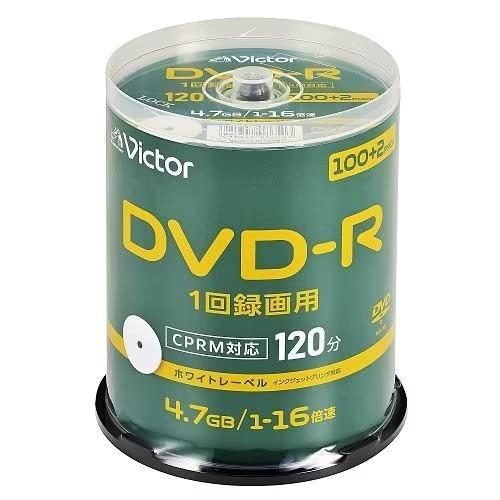 ビクター(Victor) VHR12JP102SJ5Y Victor DVD-R 4.7GB 録画用...