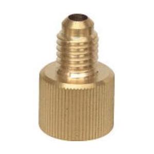 アサダ Y06101K カーエアコン用異径アダプタ 1/4”メス×M10オス 手締めタイプ