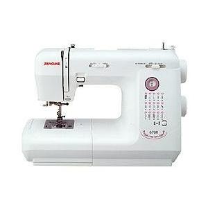 【長期保証付】ジャノメ(janome) 670R 電子ミシン