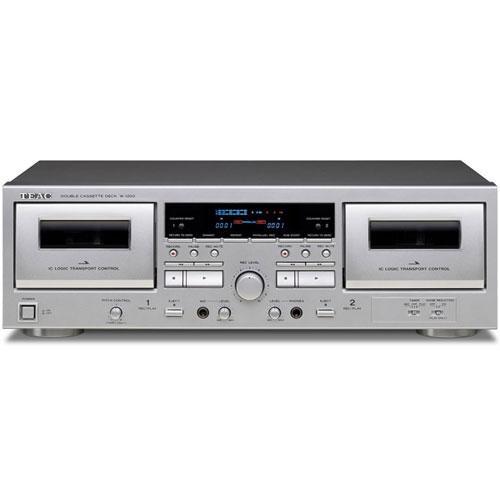 【長期保証付】TEAC ティアック W-1200 ダブルカセットデッキ W1200