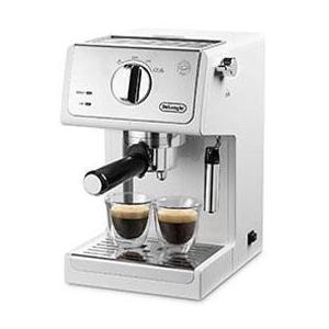 【長期保証付】デロンギ(DELONGHI) ECP3220J-W(トゥルー ホワイト) コーヒーメーカー アクティブ｜eccurrent