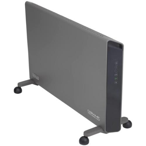 【長期保証付】デロンギ(DELONGHI) HXJ60L12 グレー コンベクターヒーター パネルヒ...