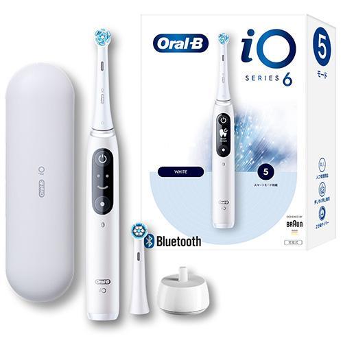 【長期保証付】ブラウン(BRAUN) IOM62I61KWT ホワイト オーラルB iO6　IOシリ...