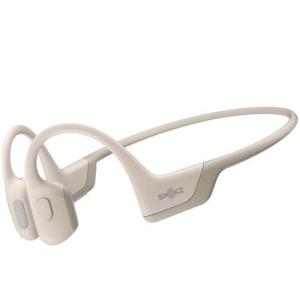 【長期保証付】Shokz(AfterShokz)(ショックス(アフターショックス)) OPENRUN PRO(ベージュ) 骨伝導イヤホン Bluetooth Ver.5.1対応 SKZ-EP-000008｜eccurrent