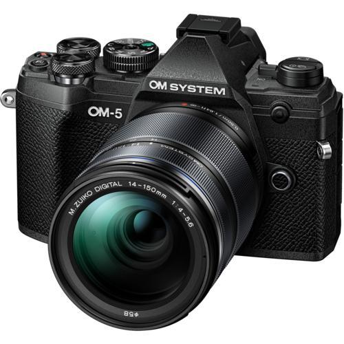 【長期保証付】OM SYSTEM OM-5 14-150mm II レンズキット(ブラック)