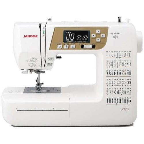 【長期保証付】ジャノメ(janome) JN831 コンピュータミシン フットコントローラー付