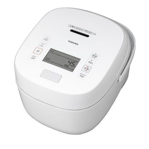 【長期保証付】東芝(TOSHIBA) RC-18KGW-W グランホワイト 炎匠炊き 真空圧力IH炊...