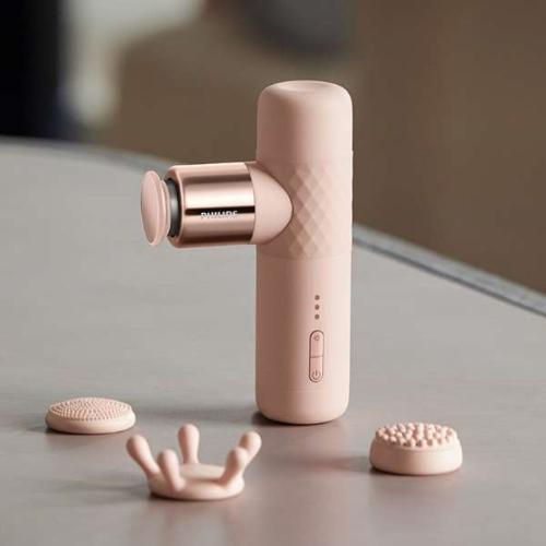 【長期保証付】フィリップス(PHILIPS) PPM7302PK(ピンク)ミニ筋膜リリースガン マッ...