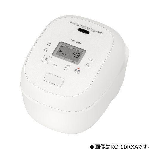 【長期保証付】東芝(TOSHIBA) RC-18RXA-W ミルキーホワイト 炎匠炊き 真空ＩＨ炊飯...