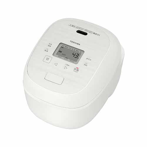 【長期保証付】東芝(TOSHIBA) RC-10RXB-W ミルキーホワイト 炎 匠炊き 真空ＩＨ炊...