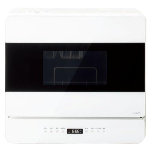 【長期保証付】アクア(AQUA) ADW-L40B-W ホワイト 食器洗い乾燥機 タンク式/分岐水栓...
