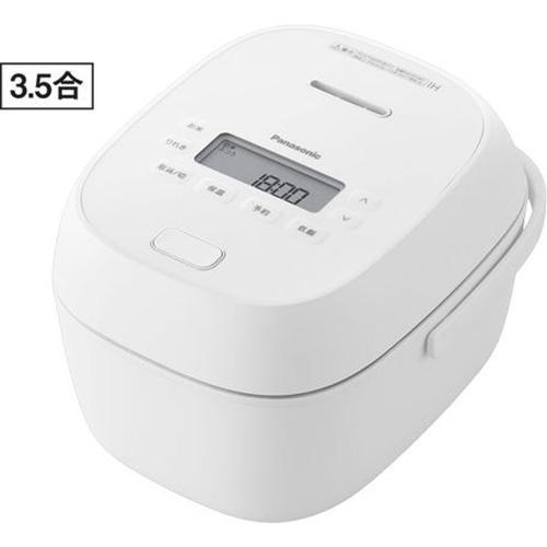 【長期保証付】パナソニック(Panasonic) SR-C206E-W ホワイト IH炊飯器 可変圧...