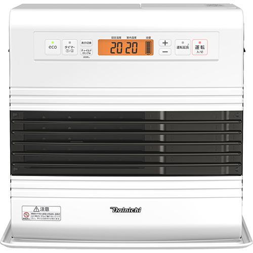 【長期保証付】ダイニチ FW-5726GR スノーホワイト 石油ファンヒーター9Lタンク 木造15畳...
