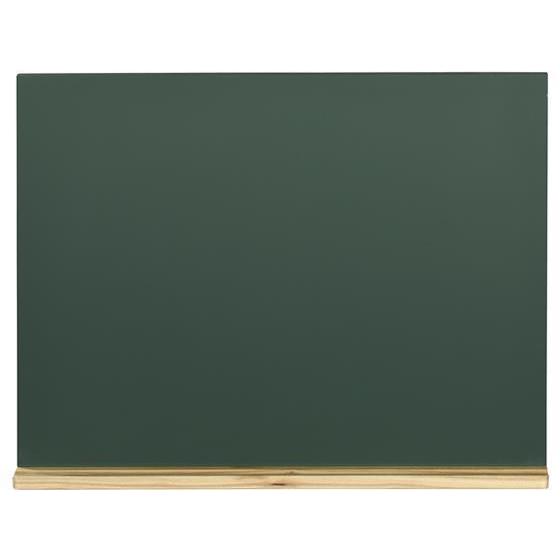 馬印 木製黒板 壁掛 粉受けクリア塗装 450×600mm[代引不可]