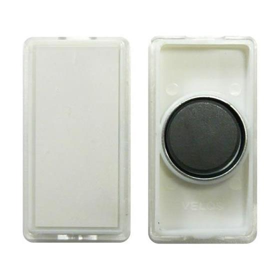 ベロス マグタッチ カラー名札 小 白 20個[代引不可]