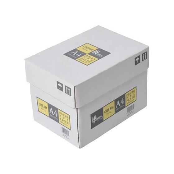 APP カラーコピー用紙 クリーム A4 500枚×5冊[代引不可]