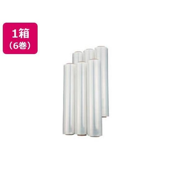 その他 ストレッチフィルム 14ミクロン 幅500mm×長さ300m 3インチ 6巻[代引不可]