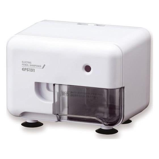 アスカ 芯先調整機能付き 電動シャープナー ホワイト[代引不可]