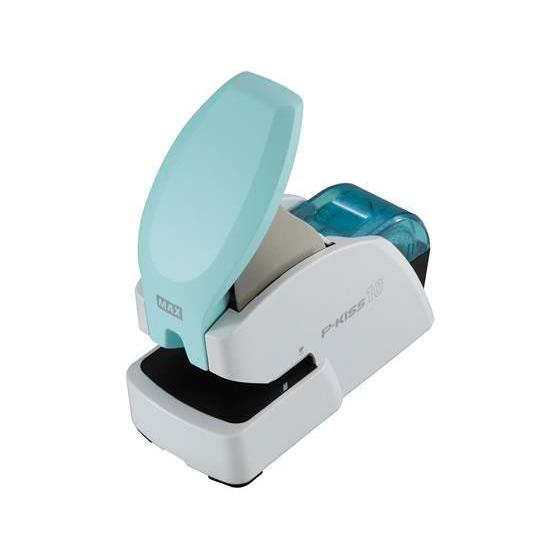 マックス 紙針ホッチキス P-KISS10抗菌モデル PH-10DS/AB[代引不可]