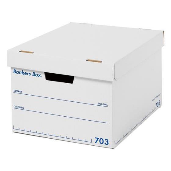 フェローズ バンカーズボックス 703SボックスA4 青3個[代引不可]