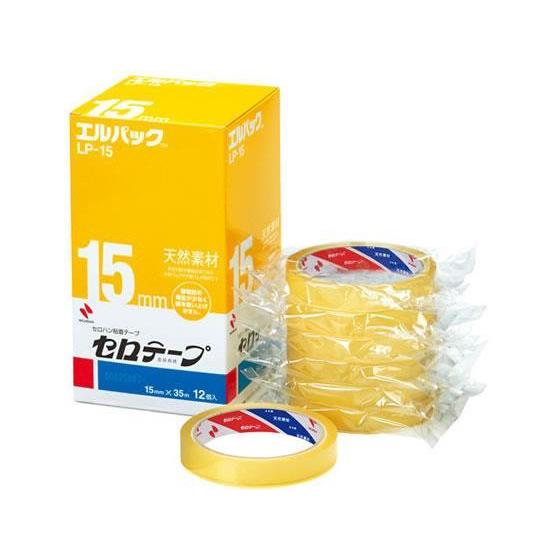 ニチバン セロテープ 大巻 エルパック 15mm×35m 12巻[代引不可]
