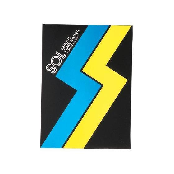 ゼネラル ゾルカーボン紙 黒 片面筆記用[代引不可]