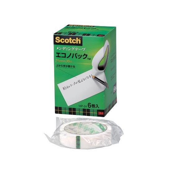 3M(スリーエム) スコッチ メンディングテープ エコノパック 幅24mm 6巻入