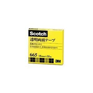 3M スコッチ透明両面テープ[代引不可]