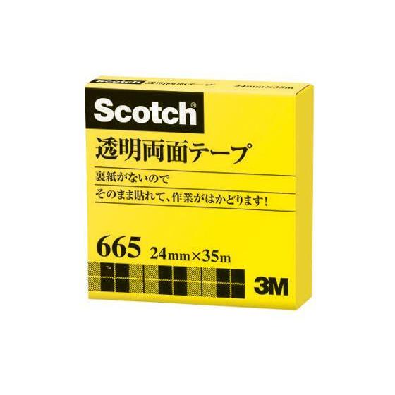 3M スコッチ透明両面テープ[代引不可]