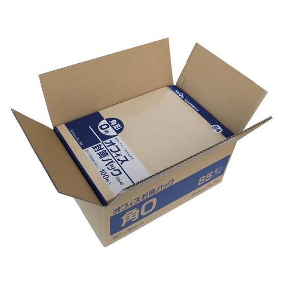 ツバメ工業 クラフト封筒 角0 85g／m2 500枚[代引不可]