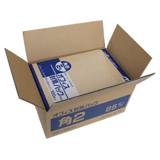 ツバメ工業 クラフト封筒 角2 85g／m2 500枚[代引不可]