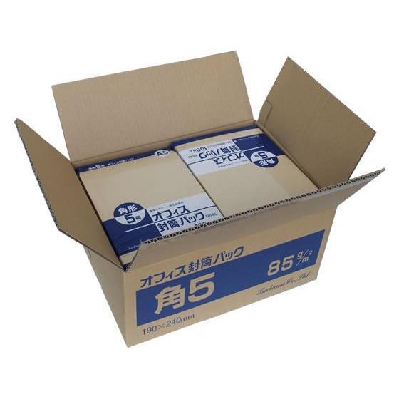ツバメ工業 クラフト封筒 角5 85g／m2 1000枚[代引不可]