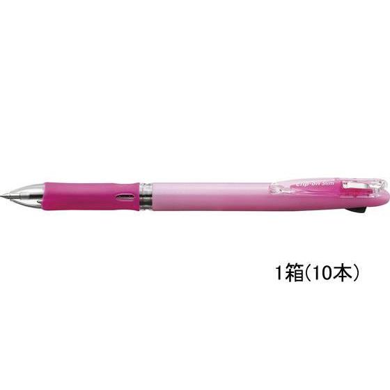 ゼブラ クリップオンスリム2C パステルピンク 10本[代引不可]