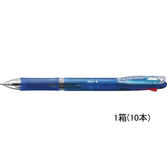 ゼブラ クリップオンスリム4C 青 10本[代引不可]