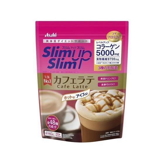 アサヒグループ食品 スリムアップスリム シェイク カフェラテ味 360g[代引不可]