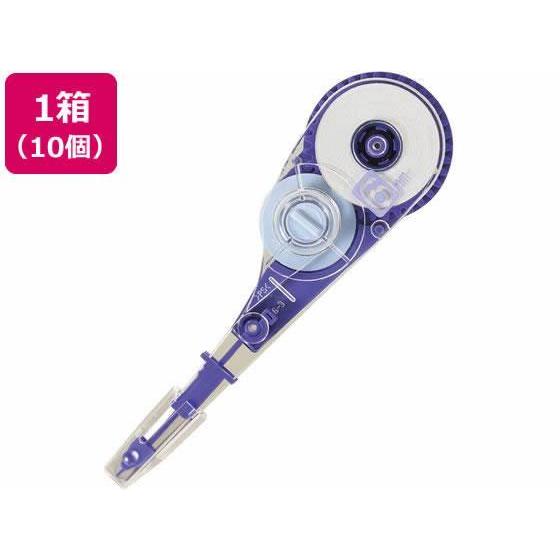 プラス ホワイパーV 専用詰め替えテープ 6mm幅 10個[代引不可]