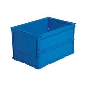 三甲 折りたたみコンテナペタンコ50Lタイプ フタなし 5個[代引不可]